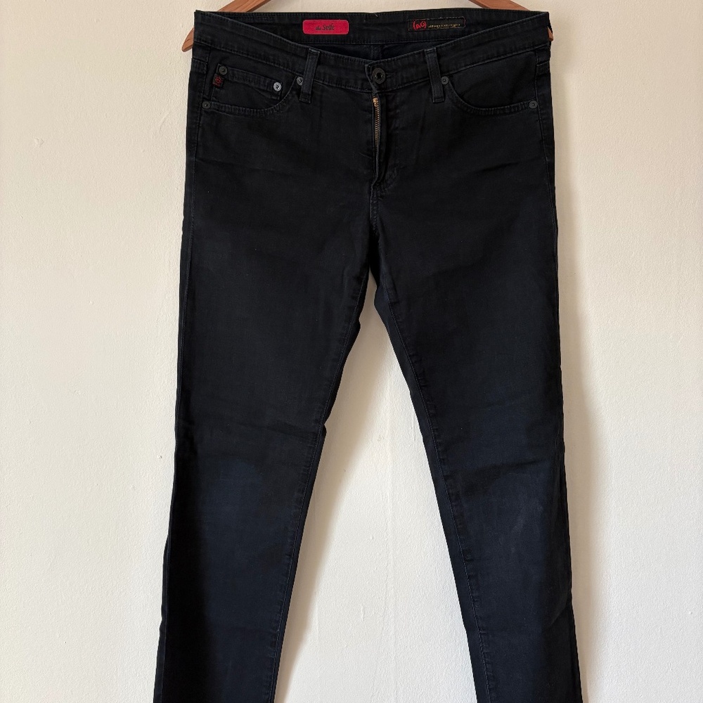 AG Jeans The Stilt Black Adriano Goldschmied Denim